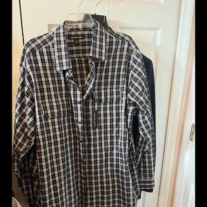 Mens NWT long sleeve 3xlt Michael Kors collared shirt